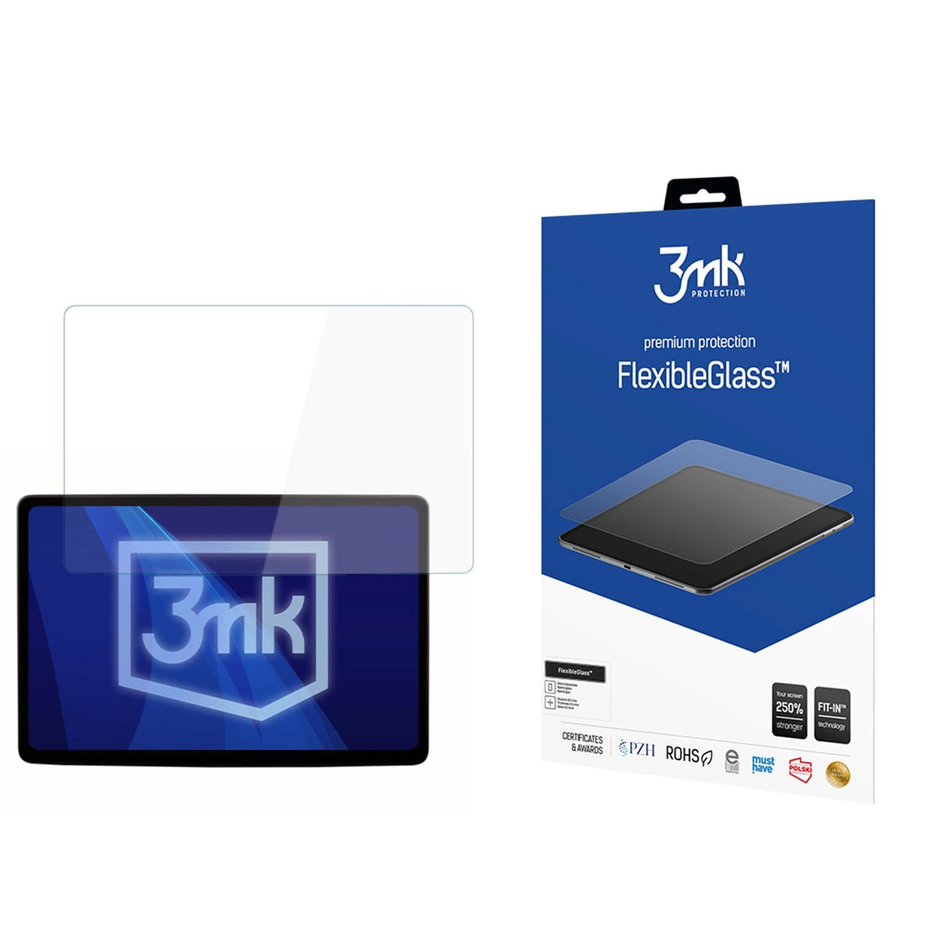 Hybrid glass 3mk FlexibleGlass™ for Tesla Model Y_0