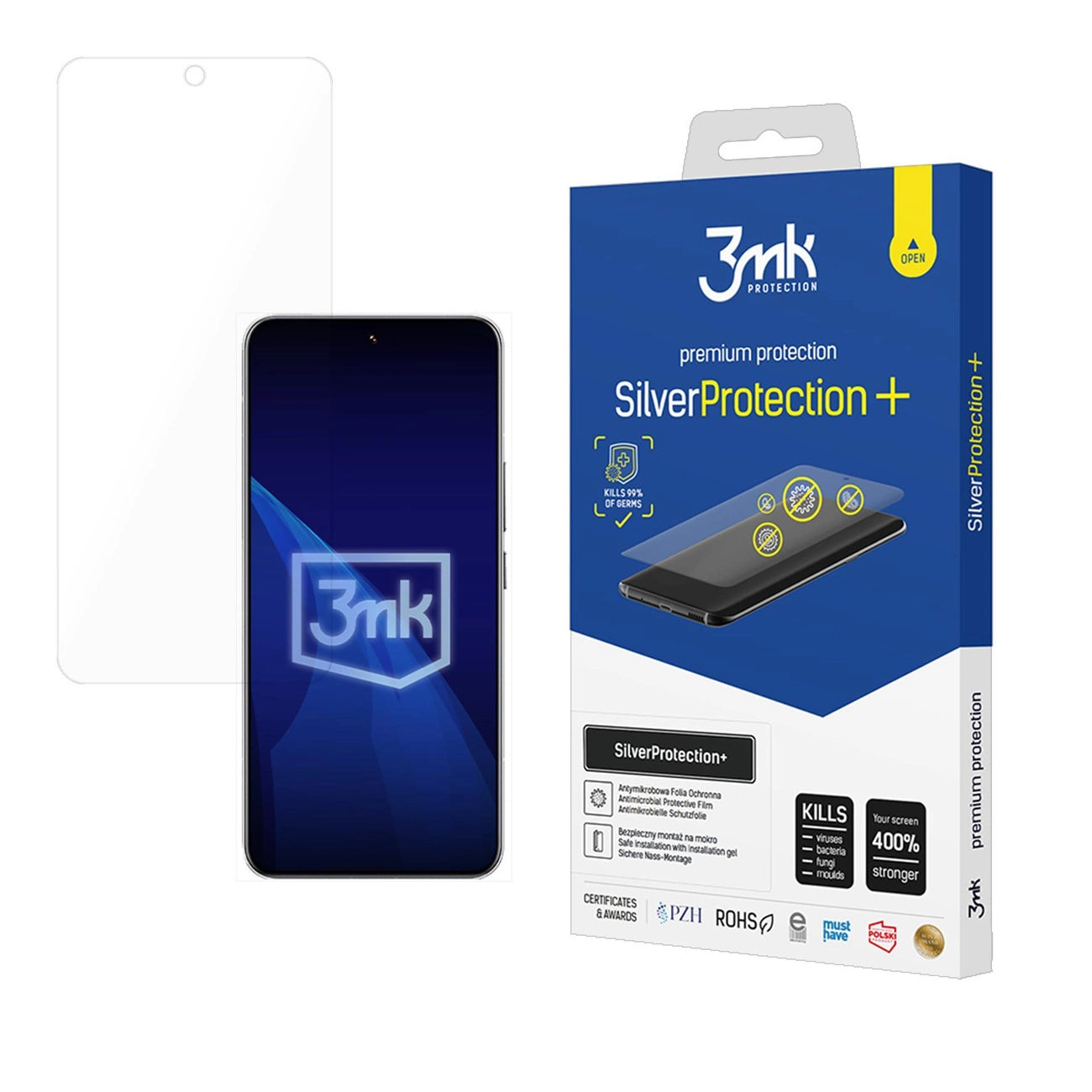 Antibacterial protective film 3mk SilverProtection+ for Xiaomi 15 Ultra_0