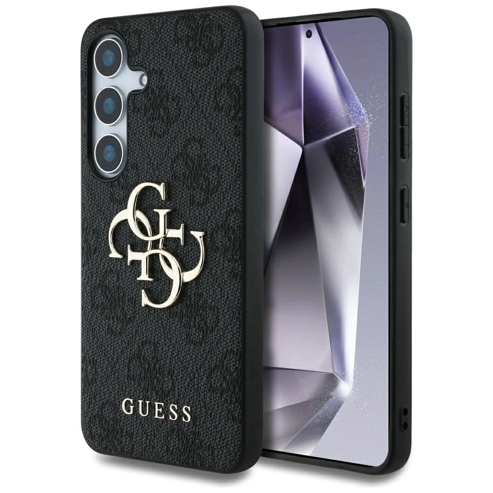 Guess Big 4G Logo Classic Logo Case for Samsung Galaxy S25 Plus Black_0