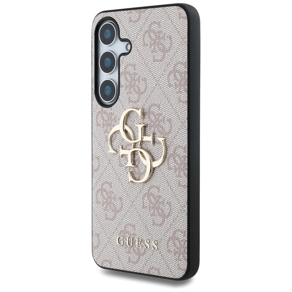 Guess Big 4G Logo Classic Logo Case for Samsung Galaxy S25 Pink_1