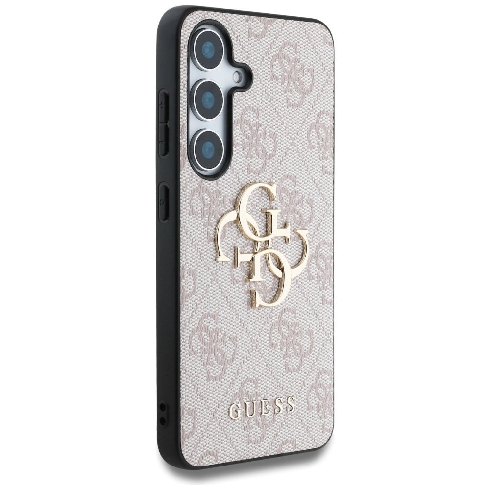 Guess Big 4G Logo Classic Logo Case for Samsung Galaxy S25 Pink_3