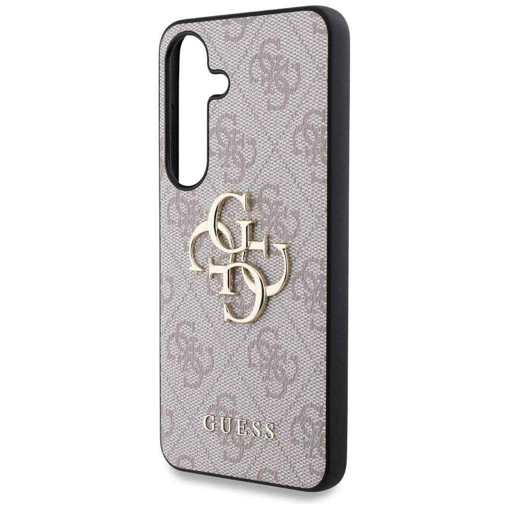 Guess Big 4G Logo Classic Logo Case for Samsung Galaxy S25 Pink_5