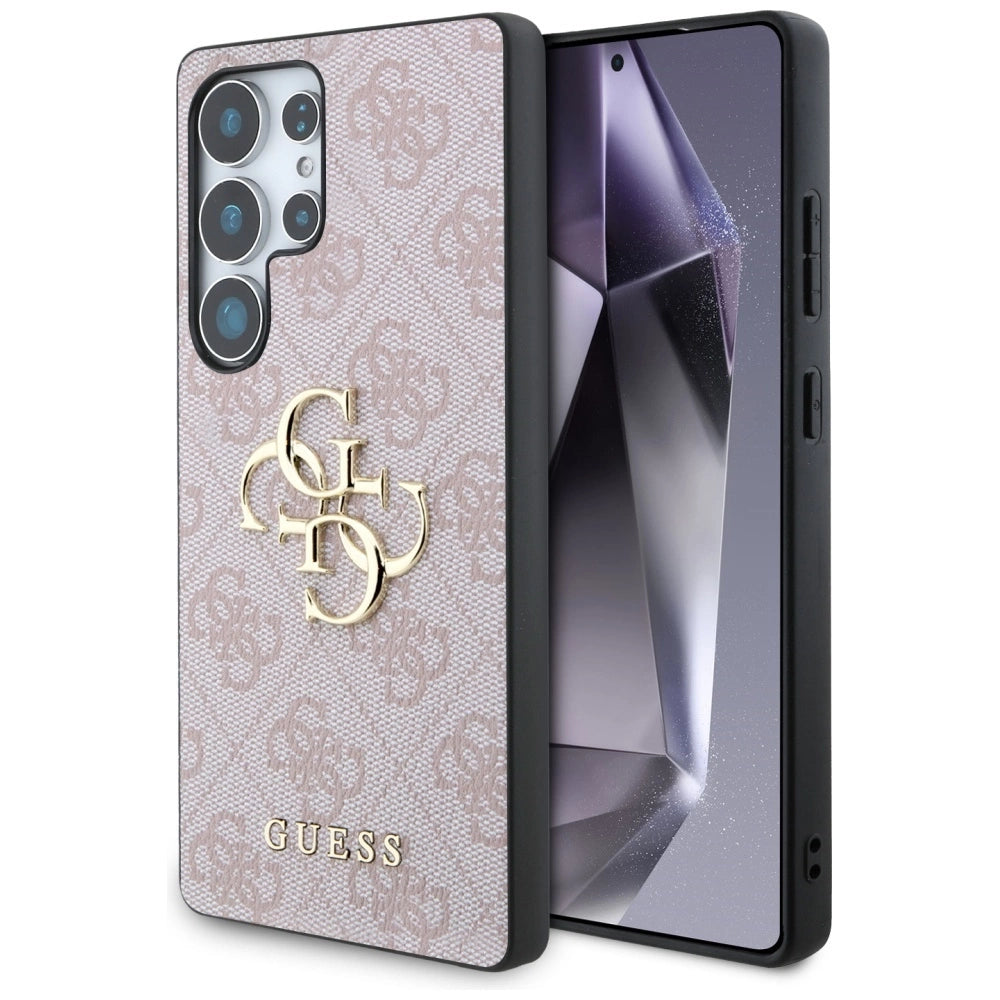 Guess Big 4G Logo Classic Logo Case for Samsung Galaxy S25 Ultra Pink_0