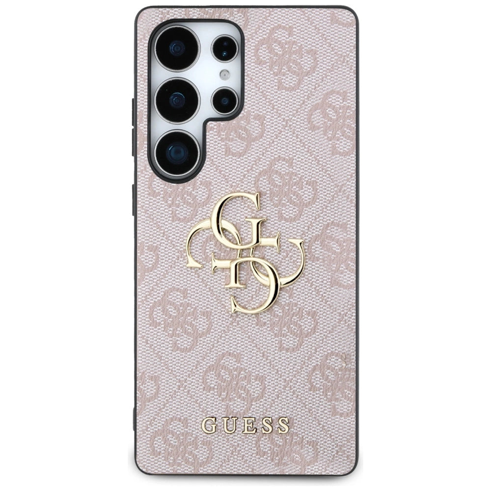 Guess Big 4G Logo Classic Logo Case for Samsung Galaxy S25 Ultra Pink_2