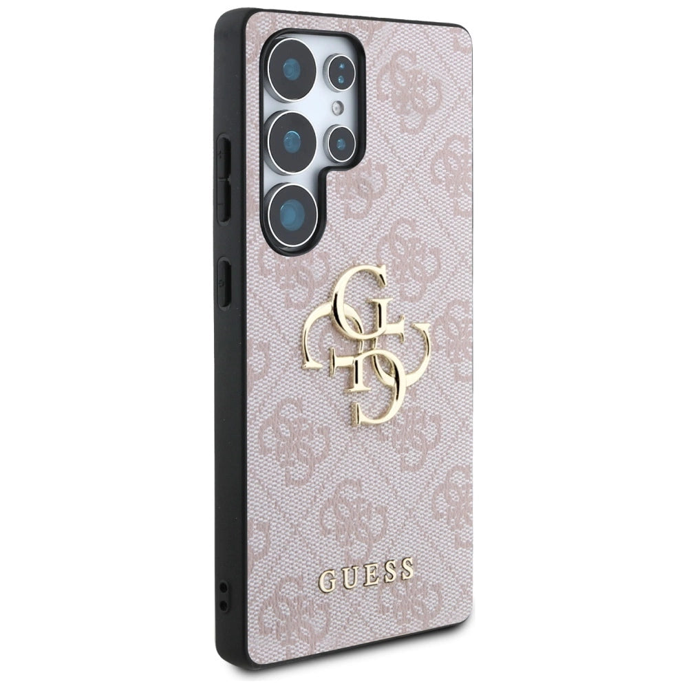 Guess Big 4G Logo Classic Logo Case for Samsung Galaxy S25 Ultra Pink_3