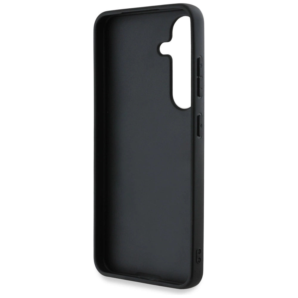 Guess Grained Big 4G Logo Small Classic Logo case for Samsung Galaxy S25 black_6