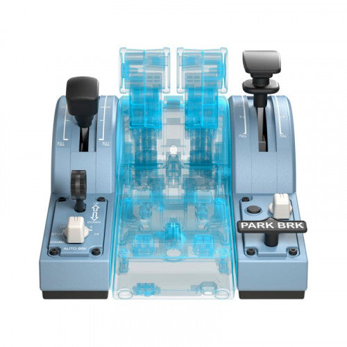Thrustmaster TCA Quadrant Add-On Airbus Edition Negro, Azul Simulador de Vuelo PC_2