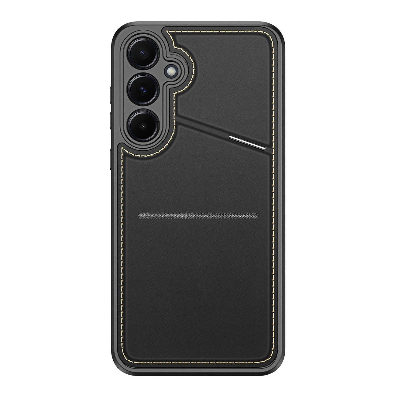 Dux Ducis Rafi II Case for Samsung Galaxy S25 with Stand and Wallet - Black_14