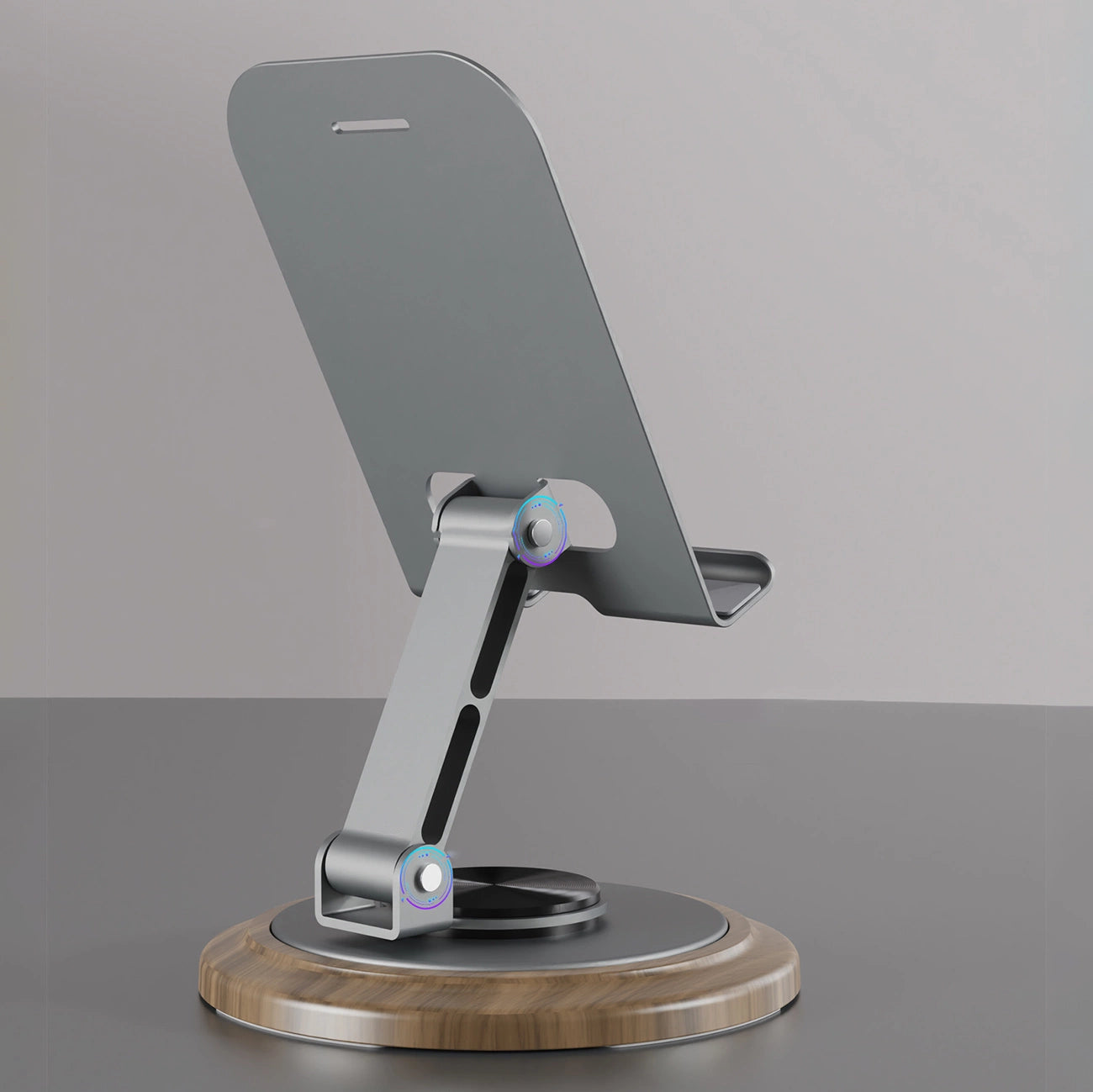 Dudao F17M 360° metal phone stand - gray_5