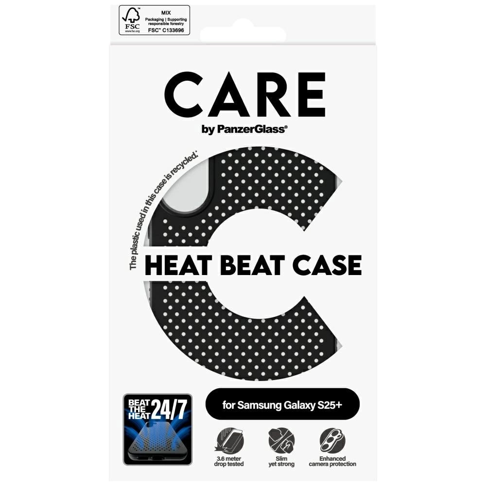 CARE by PanzerGlass Feature Heat Beat Case for Samsung Galaxy S25+ - Black_3