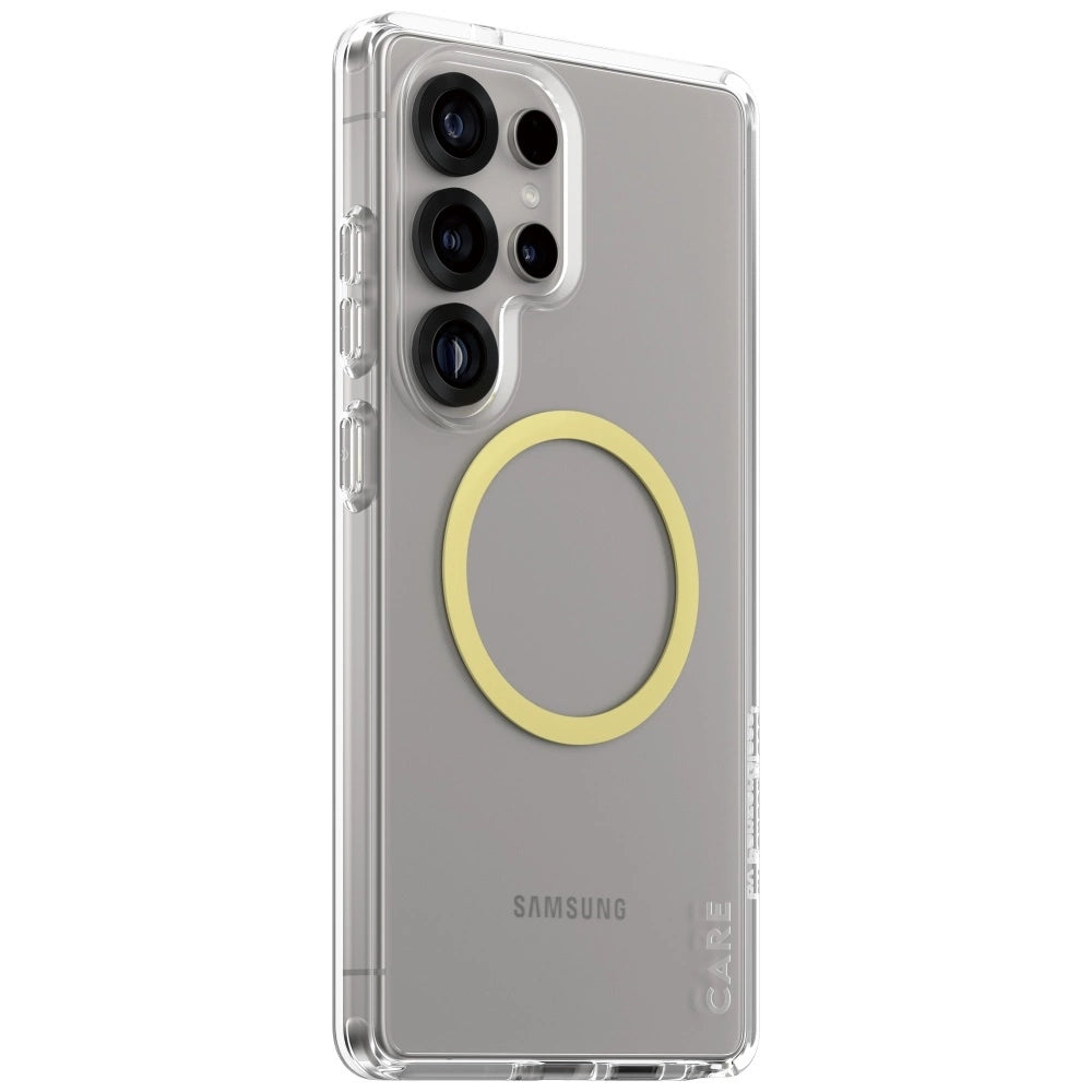 CARE by PanzerGlass Flagship Urban Combat Chardonnay QI Case for Samsung Galaxy S25 Ultra - Transparent_1