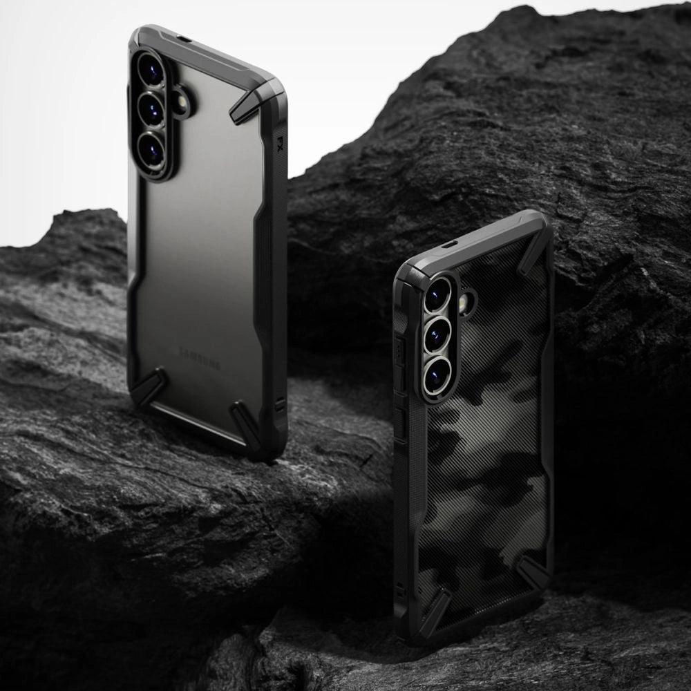 Ringke Fusion X Case for Samsung Galaxy S25+ - Black Camo_7