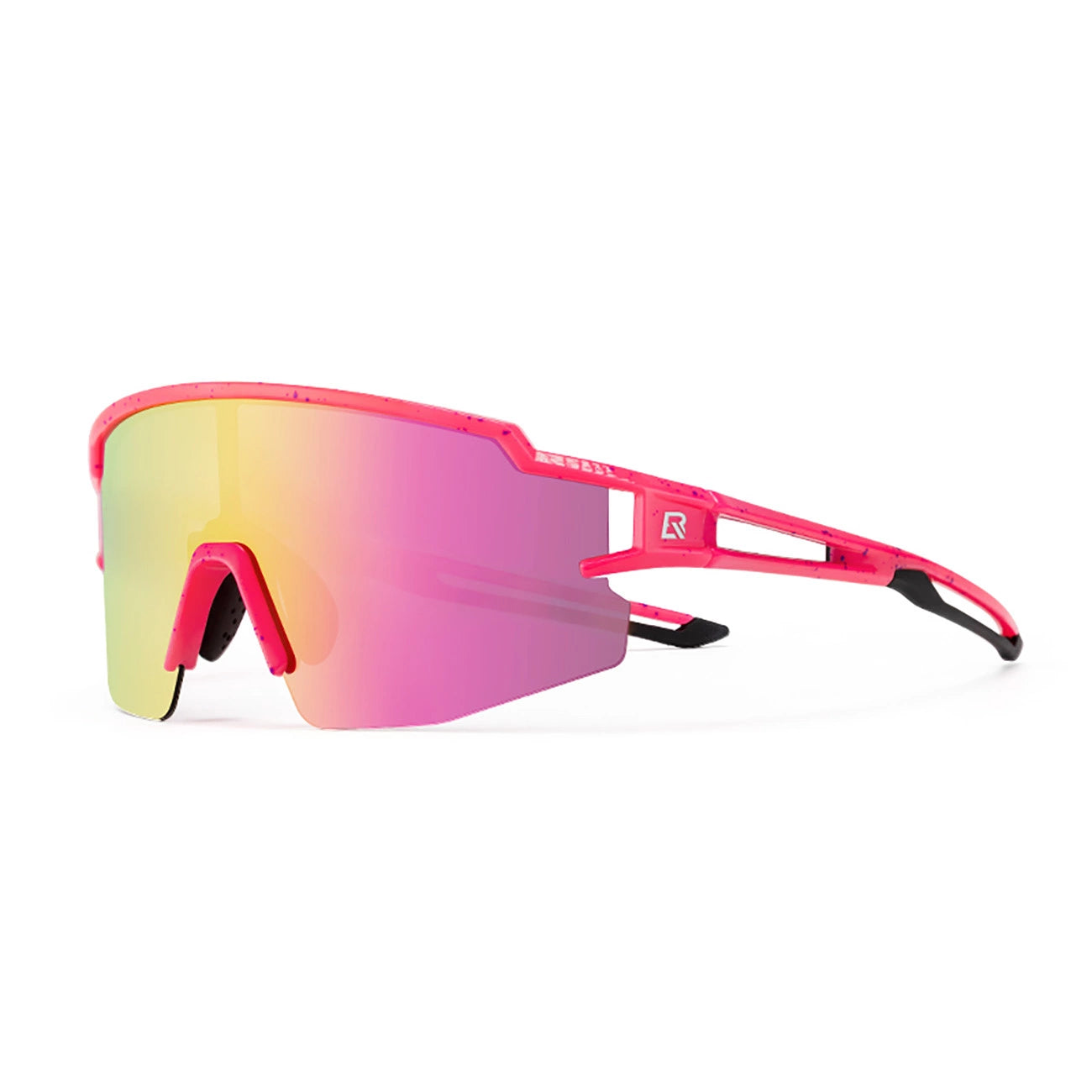 Rockbros Kids Polarized UV Cycling Glasses - Pink_0
