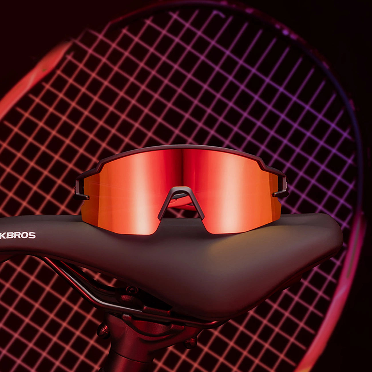 Rockbros Kids Polarized UV Cycling Glasses - Pink_15