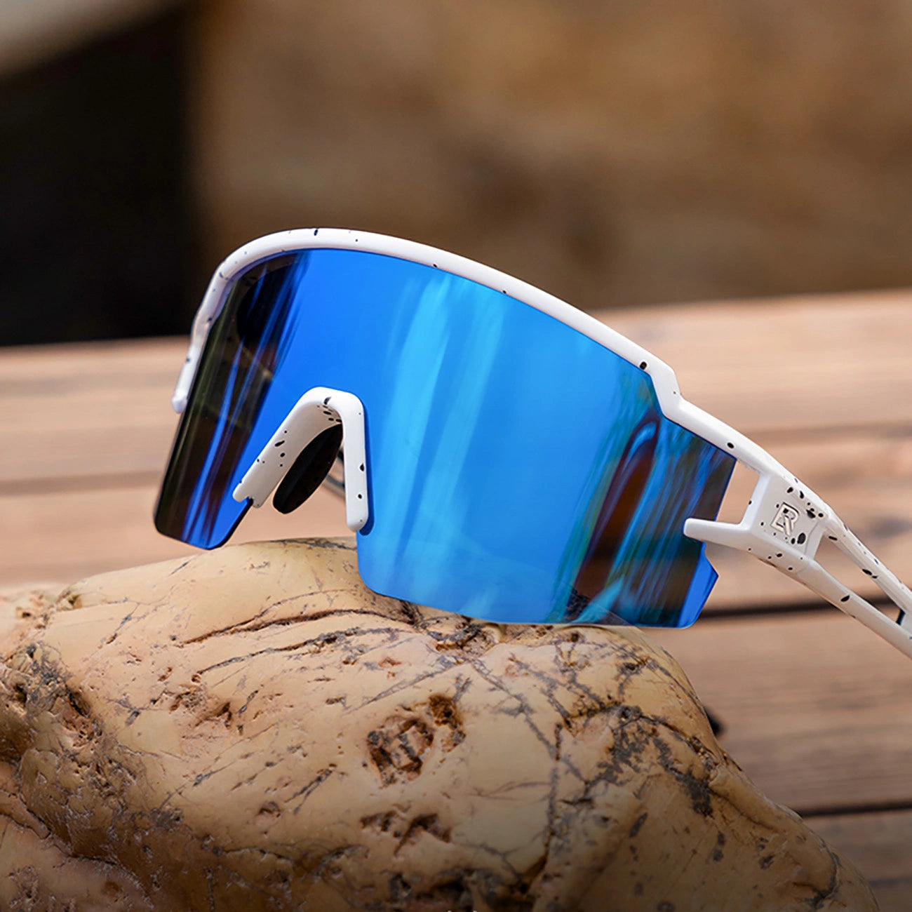 Rockbros Kids Cycling Glasses, Polarized, UV Protection, Black_11
