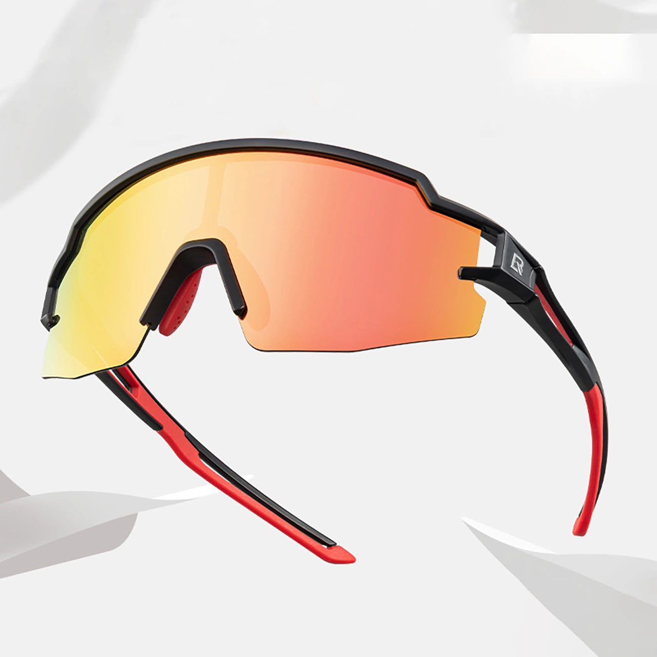 Rockbros Kids Cycling Glasses, Polarized, UV Protection, Black_3