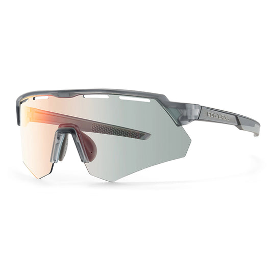 Rockbros Polarized Cycling Glasses with UV Protection and Corrective Insert - Gray_0