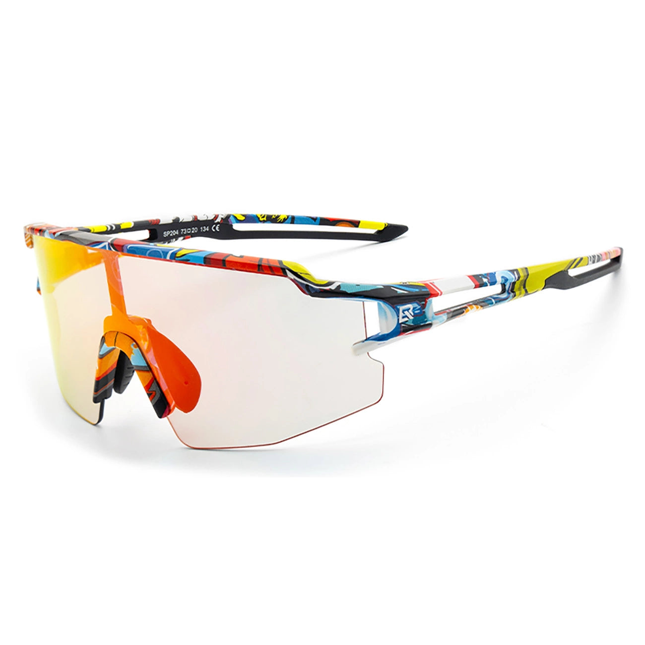 Rockbros Photochromic Cycling Glasses with UV Protection and Corrective Insert - Multicolor_0