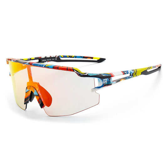 Rockbros Photochromic Cycling Glasses with UV Protection and Corrective Insert - Multicolor_0
