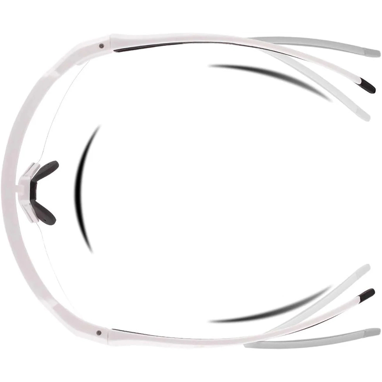 Rockbros Cycling Glasses Photochromic with UV Protection and Corrective Insert 14120008002 - USA Pattern - White_1