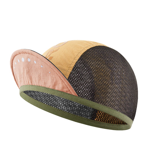 Rockbros Cycling Cap with Visor, Helmet Cover - Yellow_0