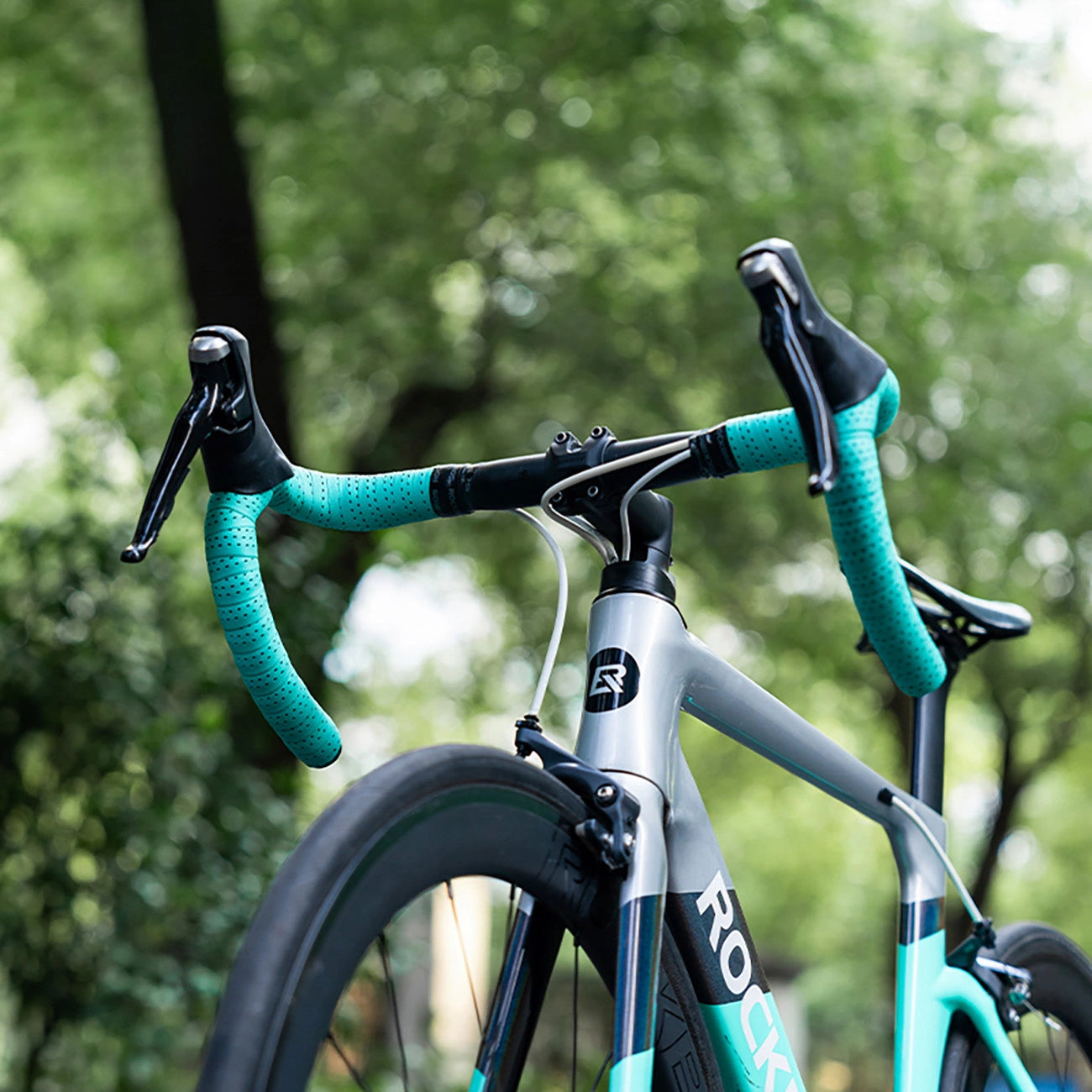 Rockbros EVA Handlebar Tape "Shark" Pattern - White_8