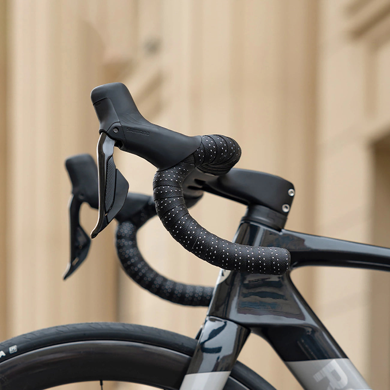 Rockbros EVA Handlebar Tape "Power" Pattern - White_10