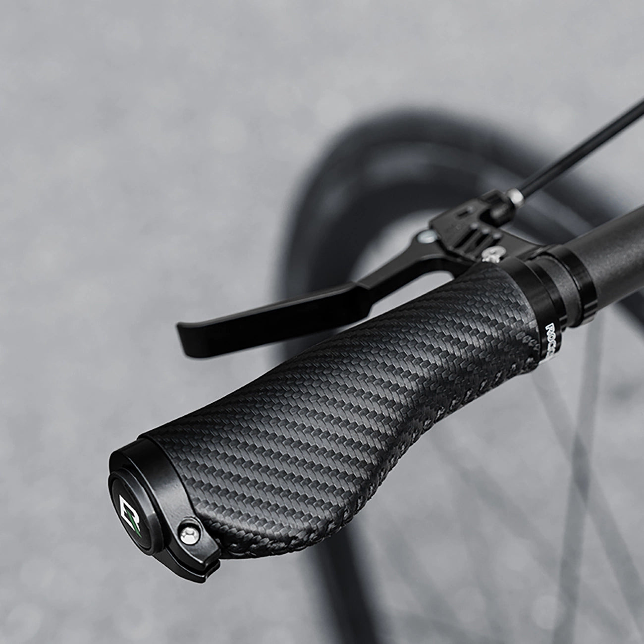 Rockbros Bike Grips Twisted Ergonomic Anti-Slip Grips - Black_1