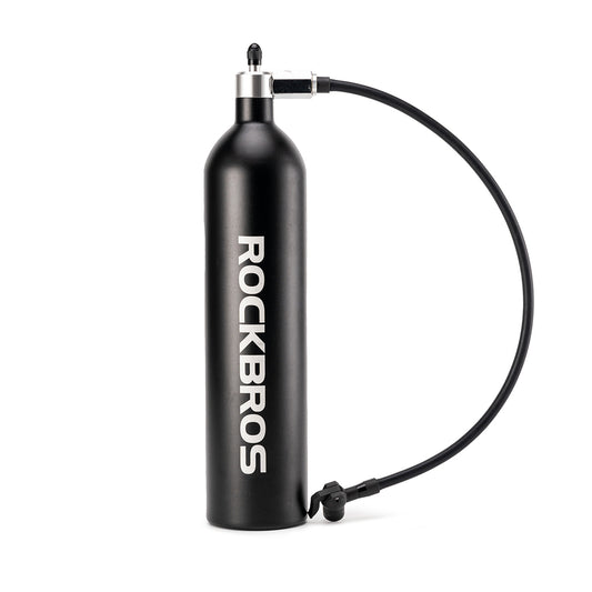 Rockbros Tubeless Tire Inflator 200 PSI 1.2l - Black_0
