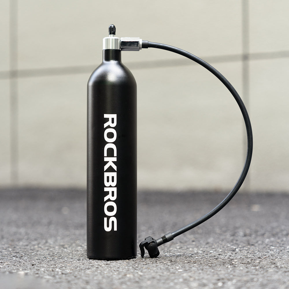 Rockbros Tubeless Tire Inflator 200 PSI 1.2l - Black_13