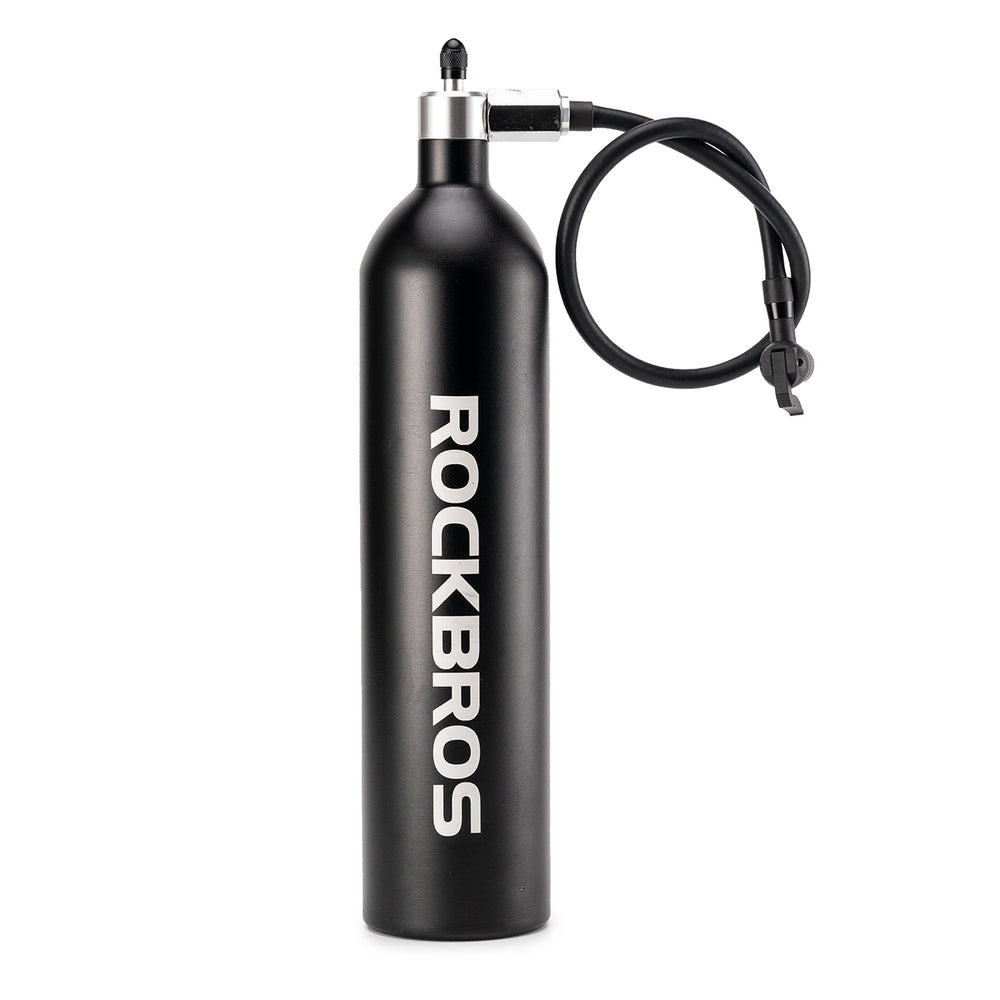 Rockbros Tubeless Tire Inflator 200 PSI 1.2l - Black_1