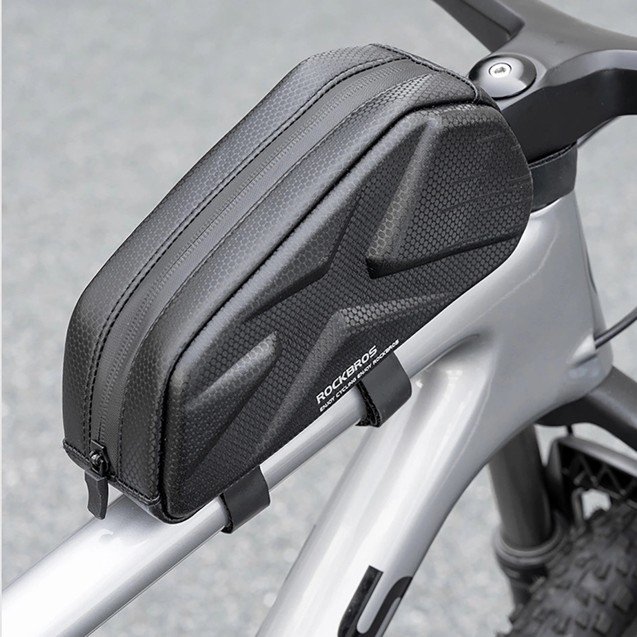 Rockbros Bike Bag, Rigid, Frame, Top Tube, 1.4l - Black_9