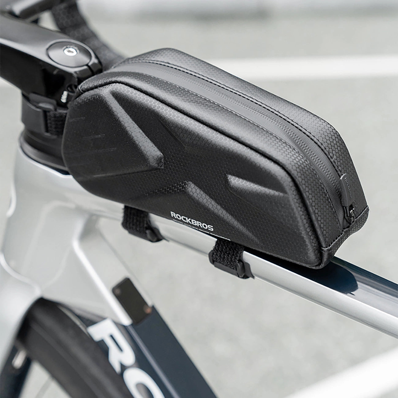 Rockbros Bike Bag, Rigid, Frame, Top Tube, 1.4l - Black_8
