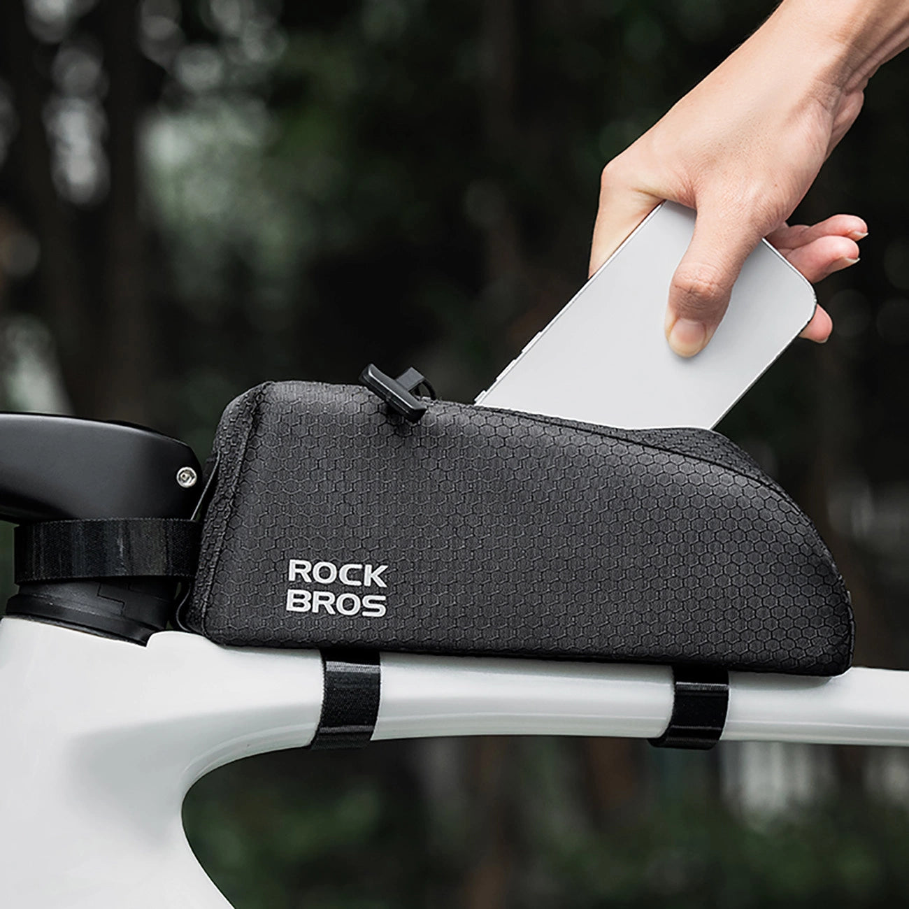 Rockbros Top Tube Frame Bag 0.9l - Black_7