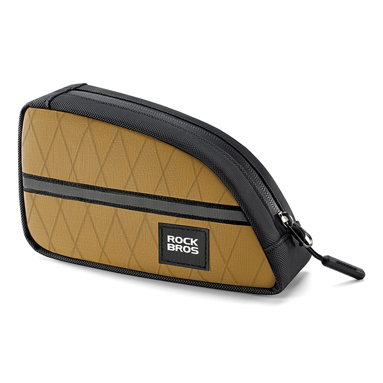 Rockbros Triangle Bike Frame Bag 0.8l - Brown_0
