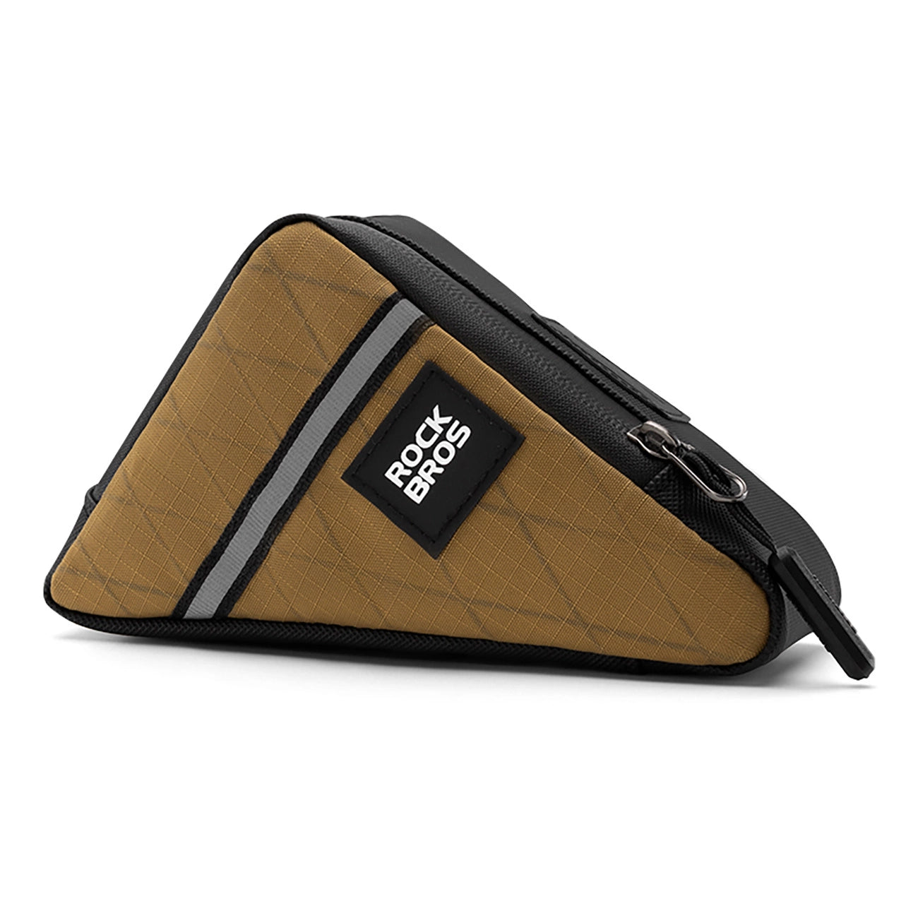 Rockbros Triangle Bike Frame Bag 0.3l - Brown_0