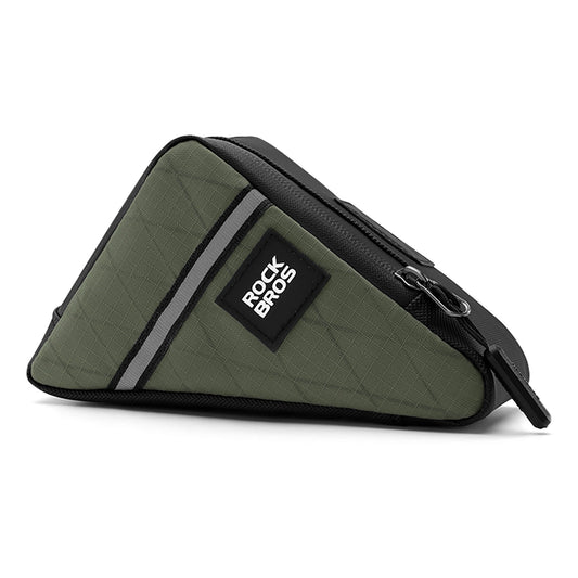 Rockbros Triangle Bike Frame Bag 0.3l - Green_0