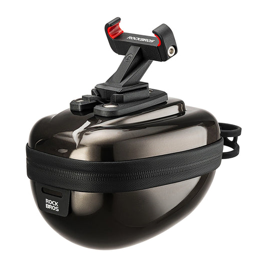 Rockbros Rigid Hard Shell Compact Saddle Bag 0.4l - Purple_0