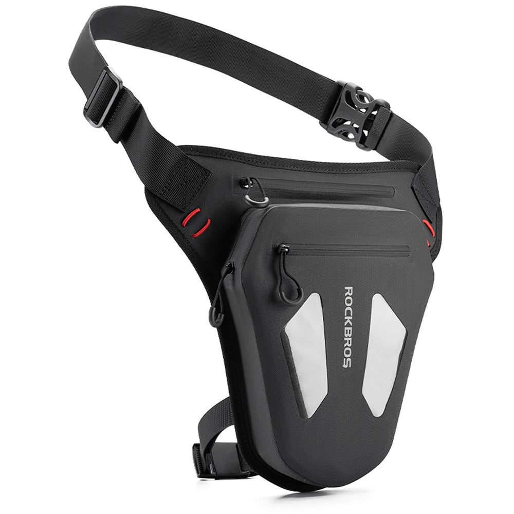 Rockbros Motorcycle Bag for Leg, Thigh, Waist, Shoulder - Black_1