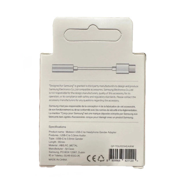 Samsung GP-TGU023AE DAC USB-C to 3.5mm mini jack adapter - white_2