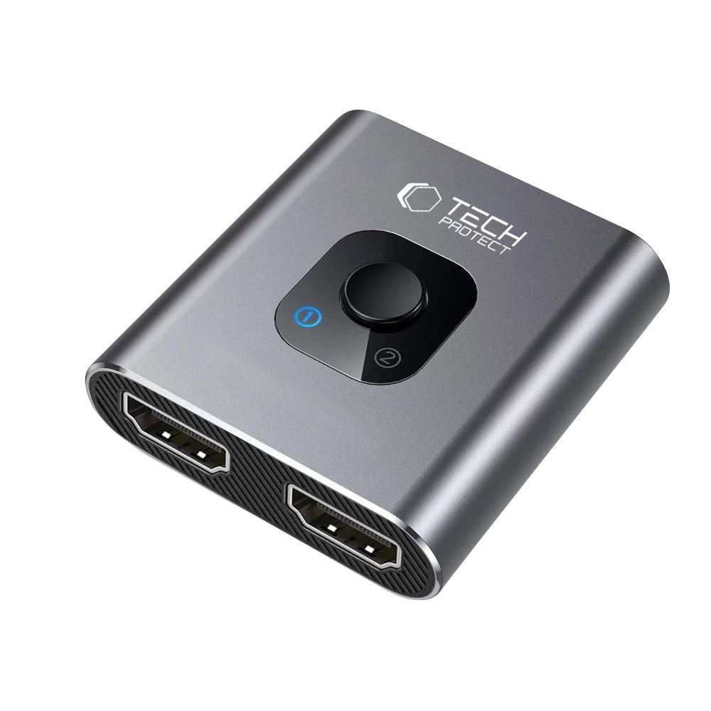 Tech-Protect HB07 HUB Adapter 2in1 HDMI 4K 60HZ - gray_2