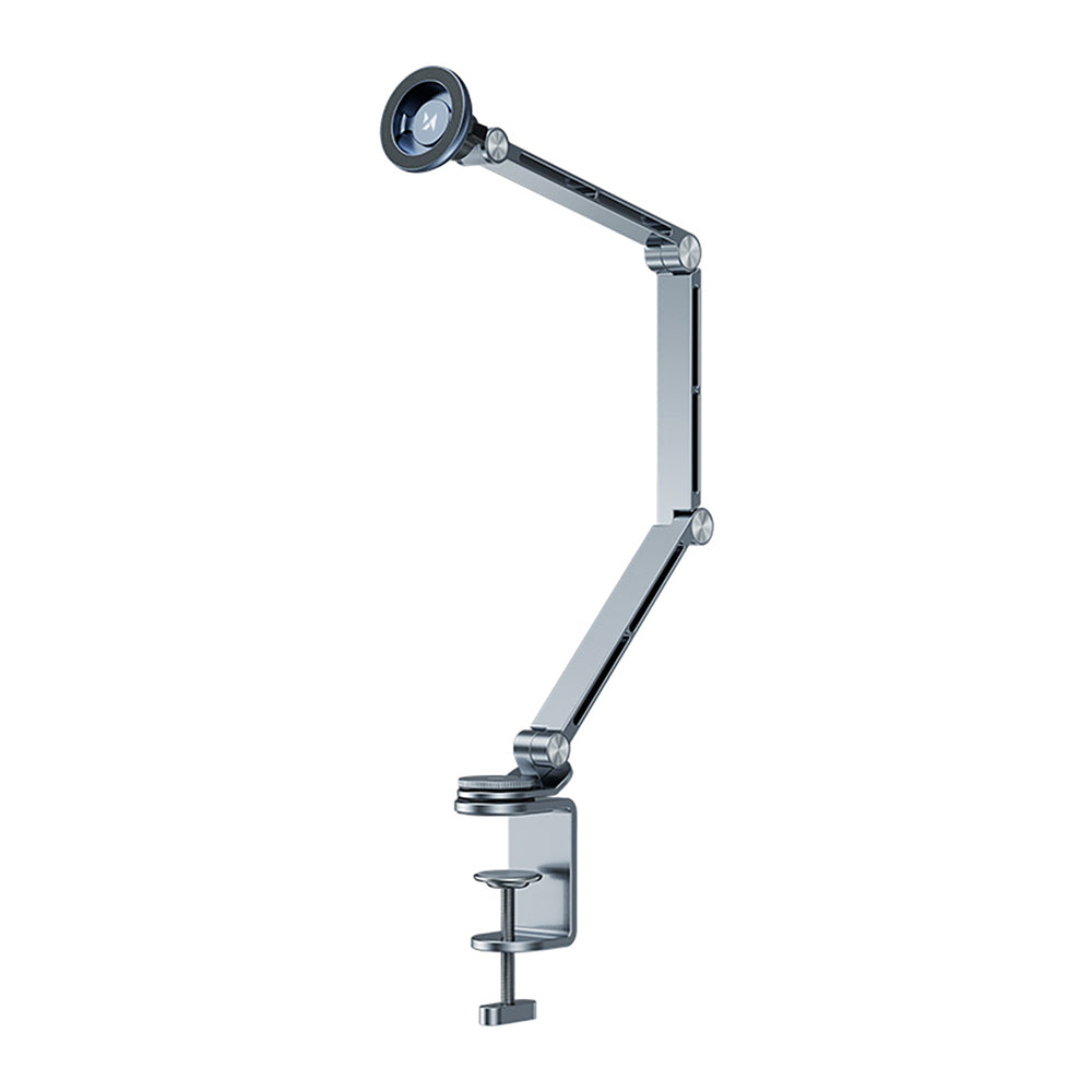 Wozinsky WTY0YS1 magnetic holder, 360° rotating, solid, for phone and tablet - gray_0