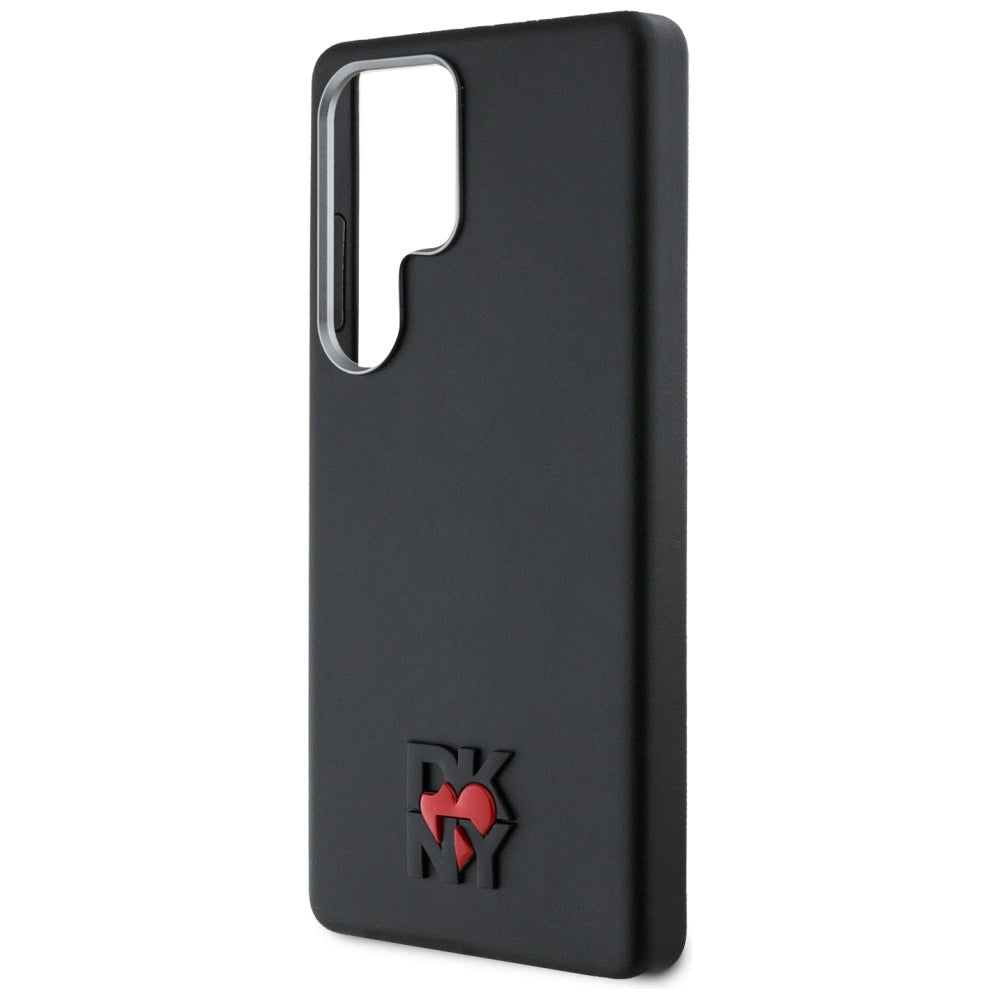 DKNY Leather Heart of NY Case for Samsung Galaxy S25 Ultra - Black_5