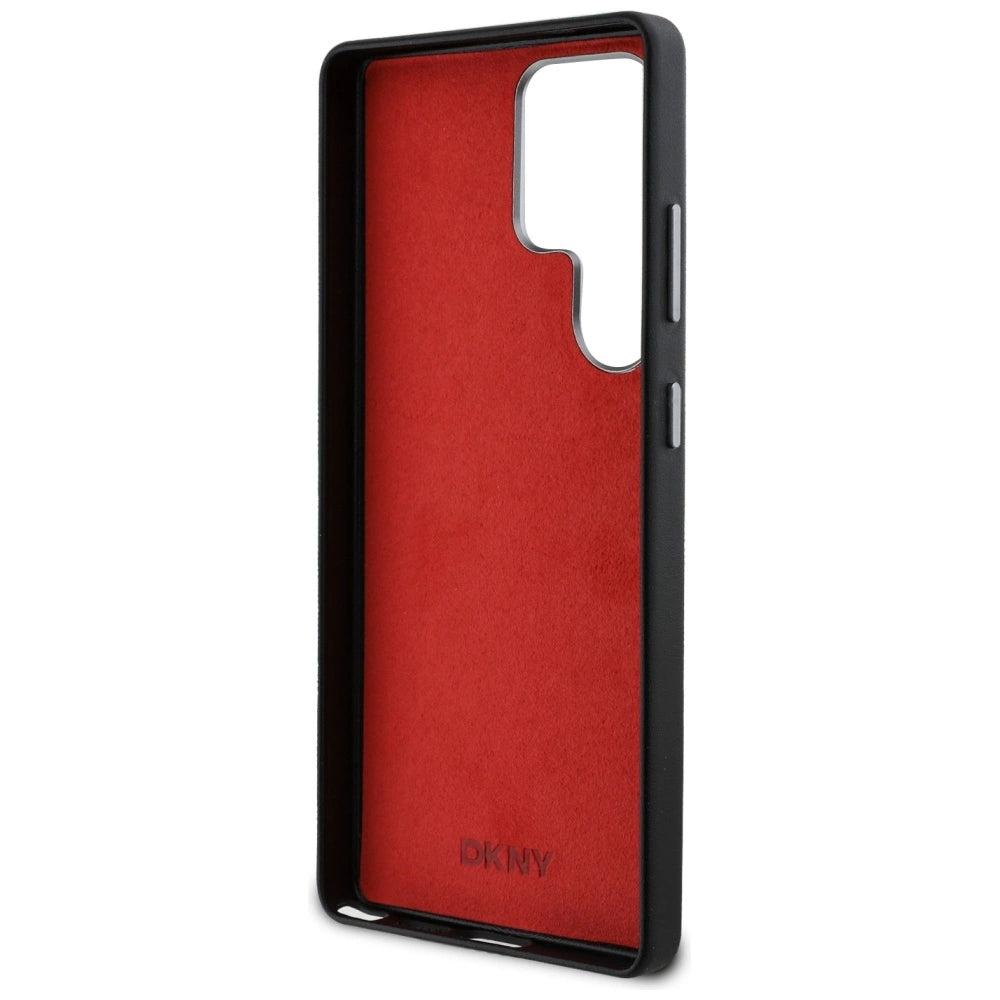 DKNY Leather Heart of NY Case for Samsung Galaxy S25 Ultra - Black_6