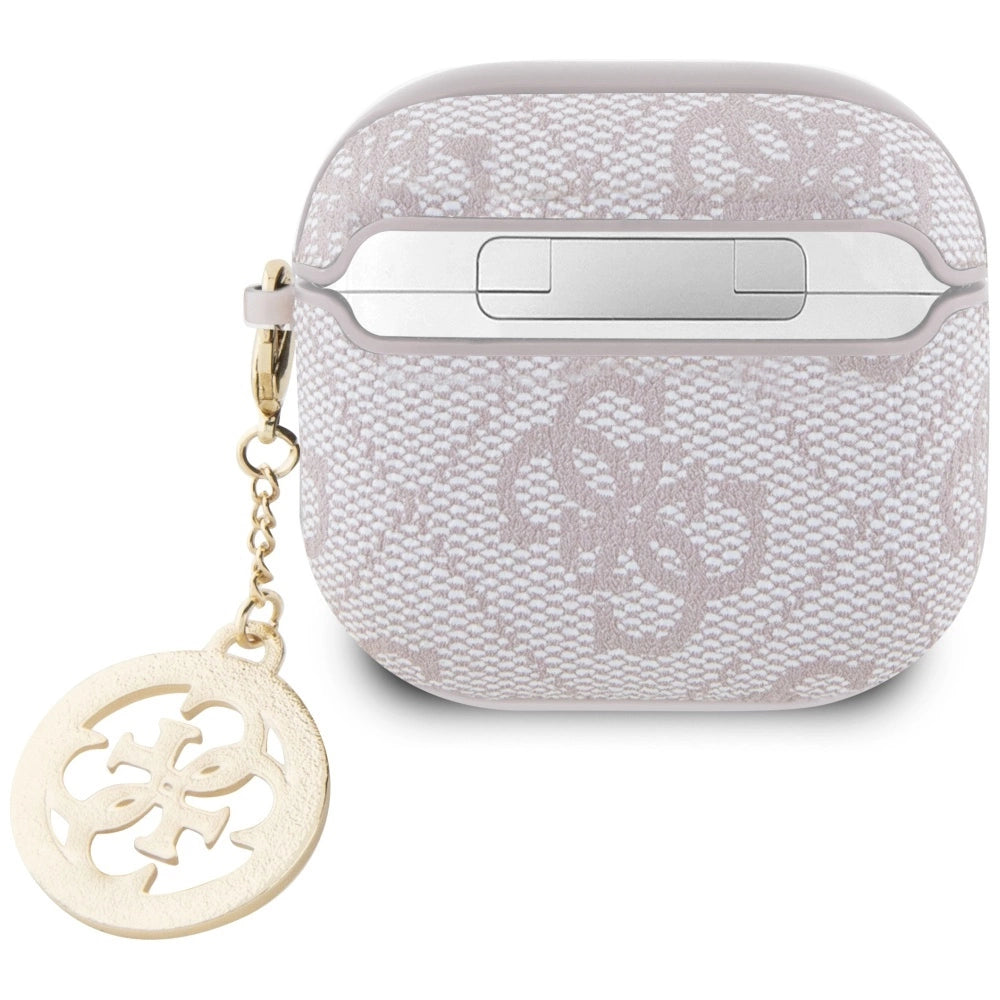 Guess 4G Strass Charm Case for AirPods 4 - Pink_1
