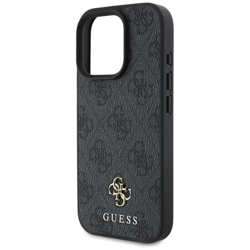 Guess HC PU 4G Small 4G and Classic Case for iPhone 16 Pro Max MagSafe - Black_5