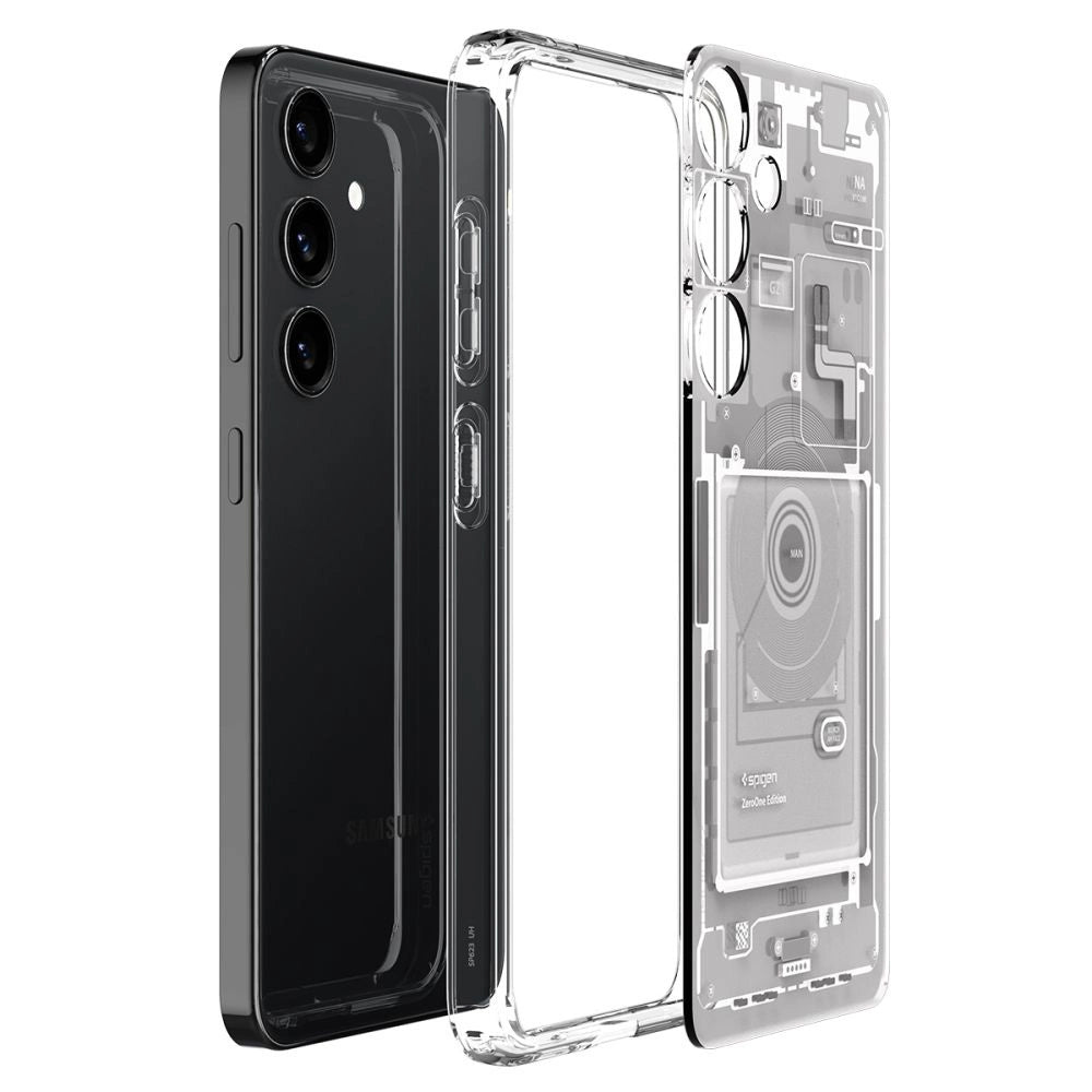 Spigen Ultra Hybrid Case for Samsung Galaxy S24 Zero One - White_9