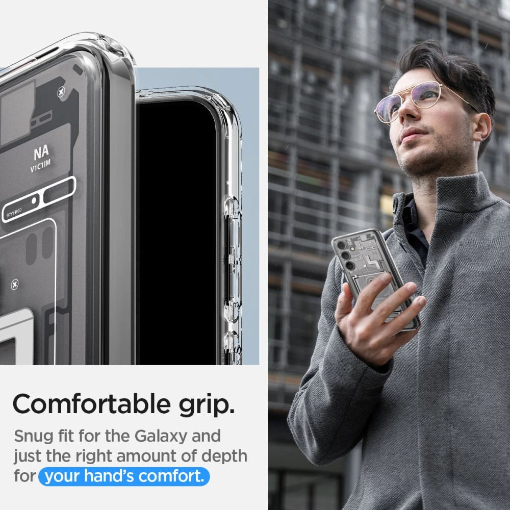 Spigen Ultra Hybrid Case for Samsung Galaxy S24 Zero One - White_12