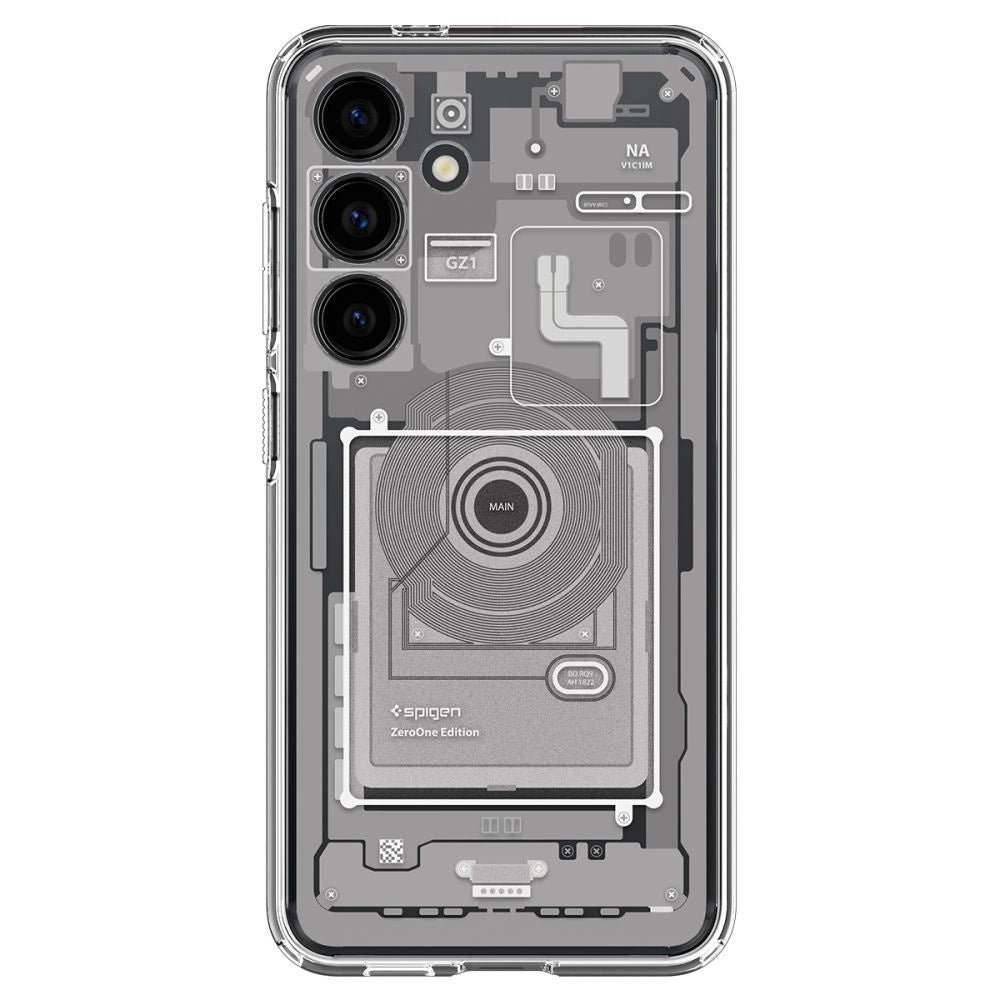 Spigen Ultra Hybrid Case for Samsung Galaxy S24 Zero One - White_1