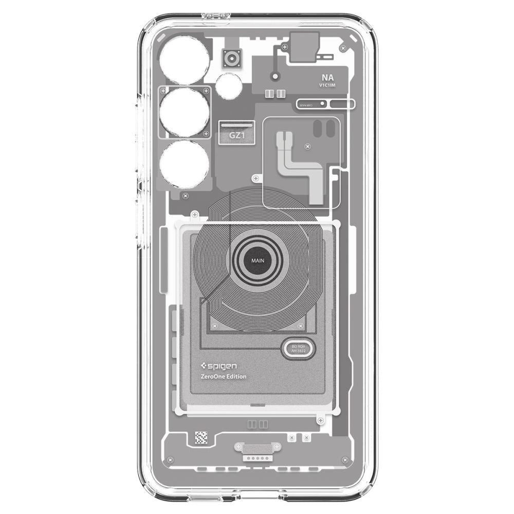 Spigen Ultra Hybrid Case for Samsung Galaxy S24 Zero One - White_2